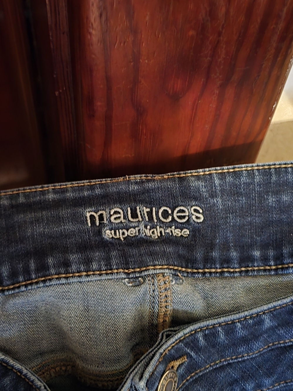 maurices Women's Super High-Rise Blue Jeans